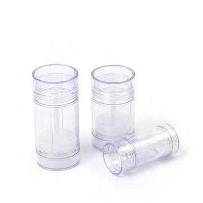 밝은 색상 15g 30g 50g 75g 100g AS 플라스틱 바디 향기 용기 빈 데오드란트 밤