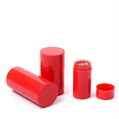 밝은 색상 15g 30g 50g 75g 100g AS 플라스틱 바디 향기 용기 빈 데오드란트 밤