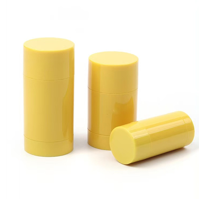 새로운 외관 15g 30g 50g 75g 100g AS 플라스틱 실린더 바디 향수 빈 데오드란트 밤
