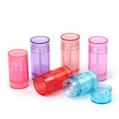 색상 허용 15g 30g 50g 75g 100g AS 플라스틱 피부 관리 빈 디오더런트 스틱 발살