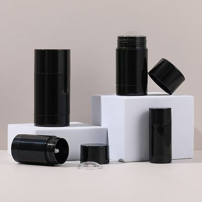 원통형 15g 30g 50g 75g 100g 프라이빗 라벨 AS 플라스틱 빈 데오드란트 스틱