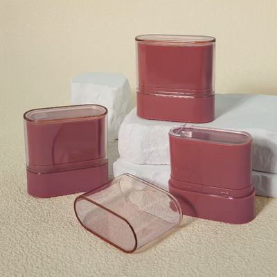 블러쉬 튜브 플라스틱 포장 용기 빈 데오도란트 스틱 하단 회전 화장품