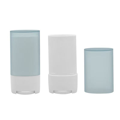 화장품 플라스틱 포장 용기 재사용 가능한 밤 병 바닥 충전