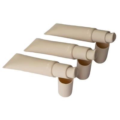 30ml 50ml 100ml 150ml 흰색 플라스틱 폴리에틸렌 화장품 압축 인쇄 튜브