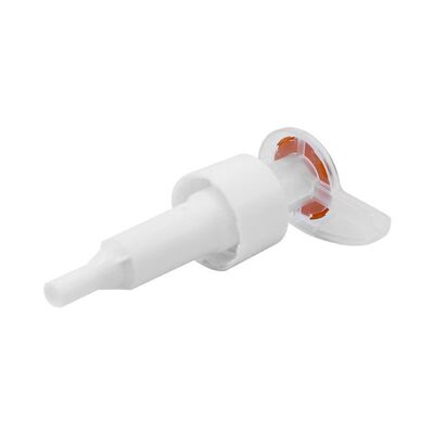 다양한 크기의 24mm 28mm 탑 헤드 색상 지원 PP 외부 스프링 로션 펌프, 액체 비누 병 스킨케어에 사용