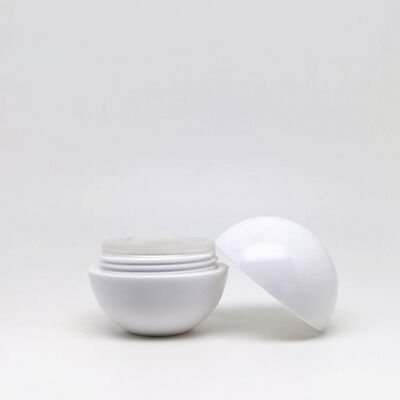 구형 플라스틱 크림 용기, 5g 25g 50g 80g, 다양한 아트워크 인쇄 가능, 스킨케어 패키지용