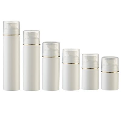 특수 크림 펌프 헤드 디자인 PP 공기 없는 분배 병 30ml 50ml 75ml 컬러 실크 인쇄 및 매트 스프레이 받아 들인다