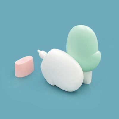 60/100ML 태양 보호용 손가락 모양의 자외선 차단제 병