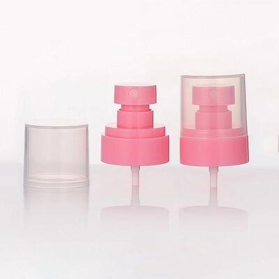24mm 하프 커버 플라스틱 펌프 분무기 화이트 미스트 투명 캡 포함 액체 적용용 빅 캡