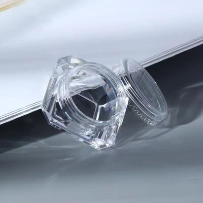 휴대용 여행 스킷 PS 재료 3g 5g 투명한 크림 잔 여러 가지 색상 옵션 지원 컬러 실크 인쇄 사용자 정의 피부 관리 패키지에 사용됩니다