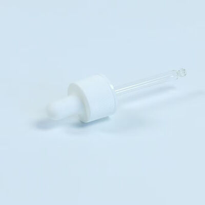 스킨케어 적용 실리콘 에센셜 오일 드로퍼 캡, 유리 튜브 18mm 20mm