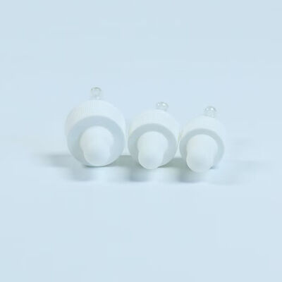 스킨케어 적용 실리콘 에센셜 오일 드로퍼 캡, 유리 튜브 18mm 20mm