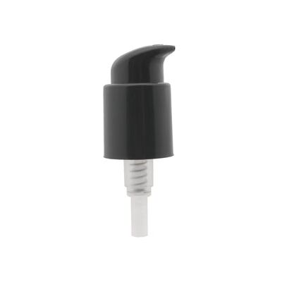 24mm 매끄러운 PP 플라스틱 액체 알루미늄 처리 크림 로션 펌프 포장 병