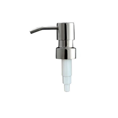 24/410 28/410 Emulsion Pump Matte Black Deluxe Round Custom Stainless Steel Pump Head Lotion Pump