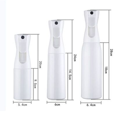 200ml-500ml PET 연속 트리거 스프레이 병 (미스트 기술 적용, REACH 인증, 맞춤 색상)