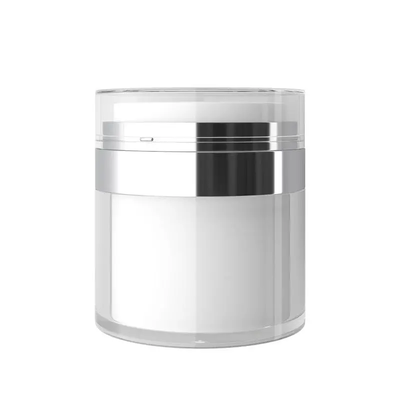 15/30/50/100ml 공기 없는 프레스 크림 병 병 사용자 정의 디자인 피부 관리 화장품