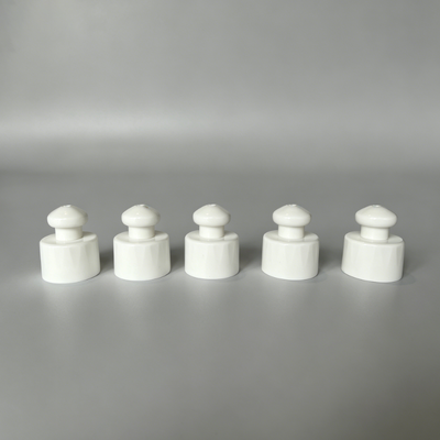 병 플라스틱 스크류 캡에 대한 병 분배 캡에 대한 28mm 푸시 풀 플라스틱 스포츠 캡