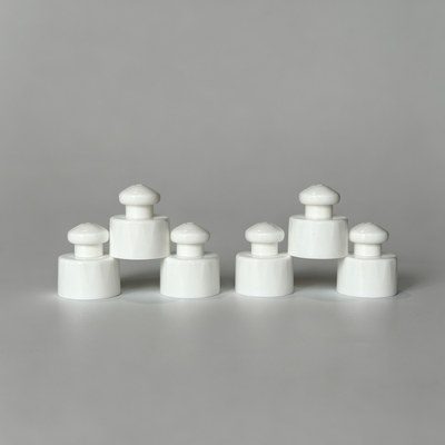 병 플라스틱 스크류 캡에 대한 병 분배 캡에 대한 28mm 푸시 풀 플라스틱 스포츠 캡