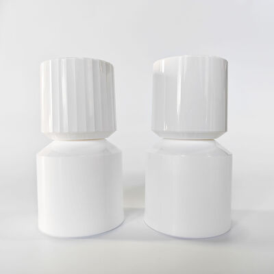 30/50/80/100ml 업데이트 스타일리시 패션 플라스틱 공기 없는 병 화장품 새로운 스타일 피부 관리 크림 로션 화장품