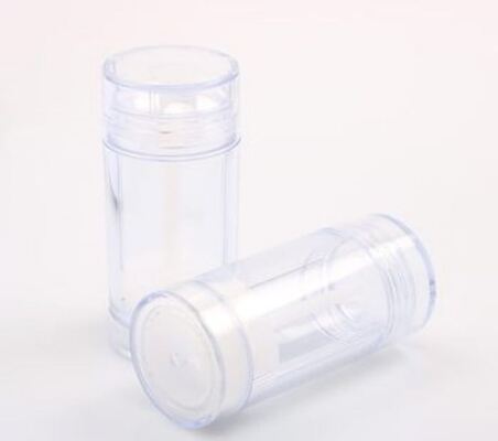 사용자 지정 컬러 트위스트업 PP 플라스틱 디오더런트 용기 OEM/ODM 개인 레이블 15g 30g 50g 75g 몸 관리용 롤-온 향수병