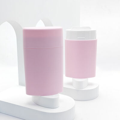 40g 평평한 어긋나고 윗부분을 채워 디오더런트 스틱 컨테이너 PP 플라스틱 윗부분 충전 교체 가능