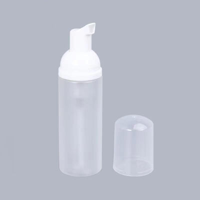 50ml 검은색 32mm 폼 펌프 병 세트 몸 씻기 및 얼굴 청소용 폼 솜 디스펜서