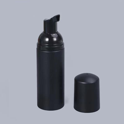 50ml 검은색 32mm 폼 펌프 병 세트 몸 씻기 및 얼굴 청소용 폼 솜 디스펜서