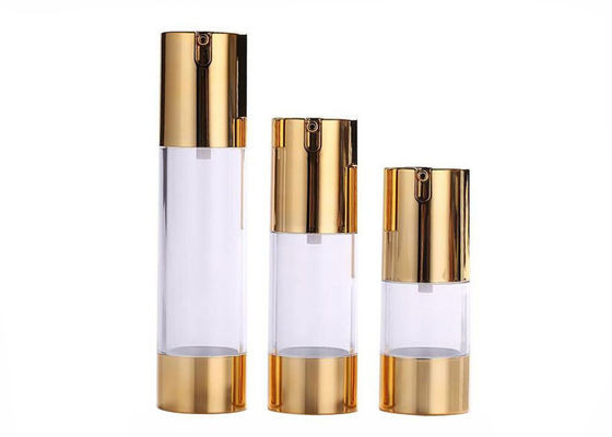 15ml 30ml 50ml 플라스틱 에어리스 펌프 진공 화장품 병 누수 방지 조절형 디스펜싱 크림 로션 포장