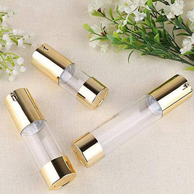 15ml 30ml 50ml 플라스틱 에어리스 펌프 진공 화장품 병 누수 방지 조절형 디스펜싱 크림 로션 포장