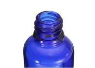 30 Ml 유리제 점적기 편리한 포장을 가진 파란 빈 정유 병
