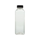 투명한 캡과 16 온스 빈 칸 PET 플라스틱 음료통