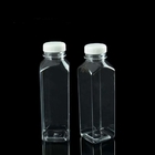 투명한 캡과 16 온스 빈 칸 PET 플라스틱 음료통