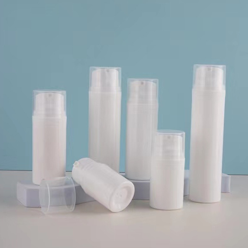 50ml 에어리스 진공 로션 병 맞춤형 컬러 인쇄 디자인 스킨케어 화장품