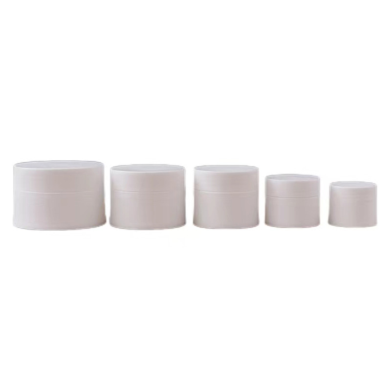 30ml 50ml 100ml 앰버 블랙 Pp 플라스틱 화장품 크림 병 흰색 검은 뚜??