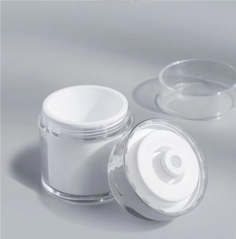 15G 30G 50G 100G 진공 펌프 밀폐형 플라스틱 공기 없는 항아리 공기 없는 펌프 부피 15ML 30ML 50ML 100ML