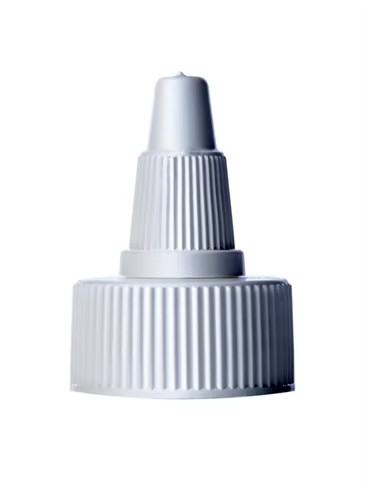 24mm 28mm 플라스틱 캡 흰색 플라스틱 플립 타워 캡 PP 캡