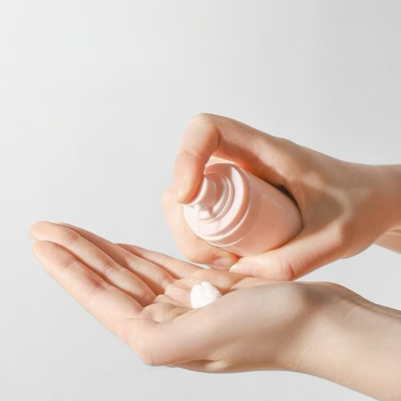 50ml 스프레이 병 뒤집은 병 귀여운 마카론 색상 공기 없는 병 피부 관리