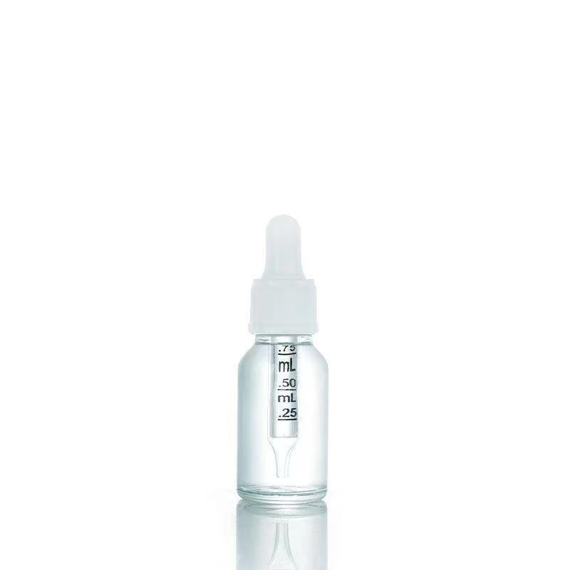 18mm 플라스틱 병 드롭퍼와 10ml 앰버 오일 글래스 여행 또는 가정용 에센셜 오일 병
