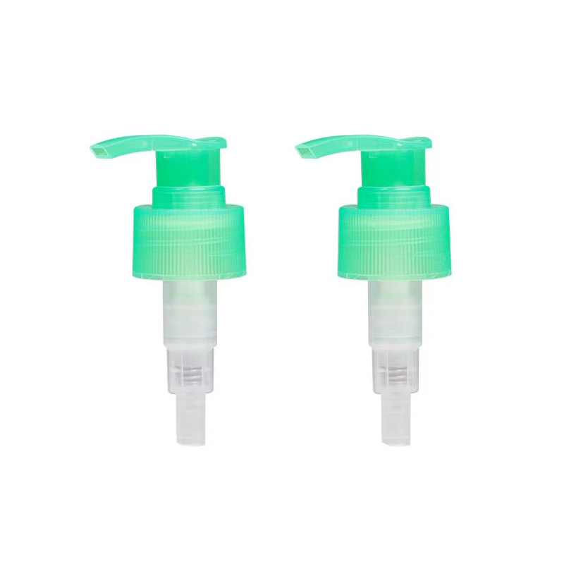 24mm 28mm 로션 디스펜서 펌프 커스텀 컬러 리버드 클로저 PP 플라스틱 로션 펌프