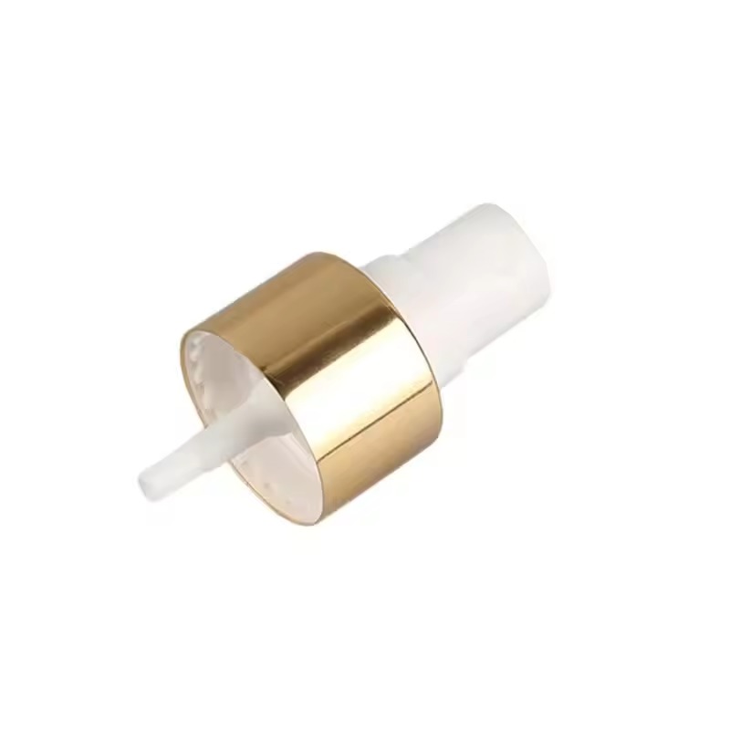 20mm 24mm 알루미늄 골드 및 실버 미세 분무기 손으로 누르는 분무기 펌프 아노다이징 노즐