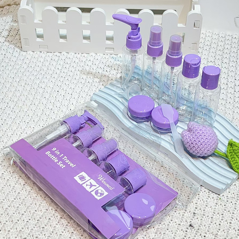 50ml 피부 관리 스프레이 로션 여행 화장품 세탁 병 여행 세트 병