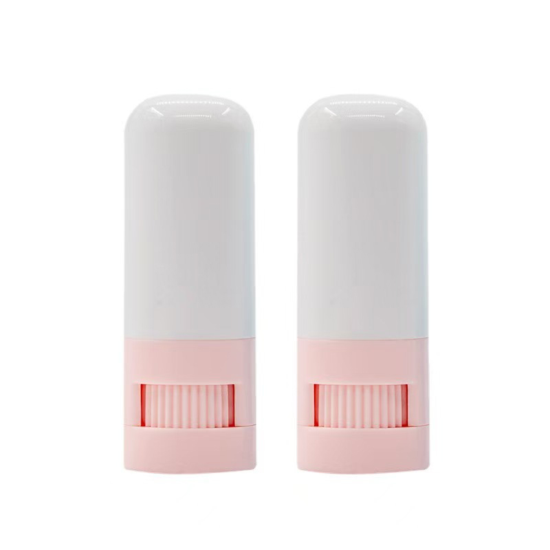 주문 10g 빈 블러시 스틱 병 디오도란트 발살 스틱 상위 회전 화장품 플라스틱 포장 용기 재사용