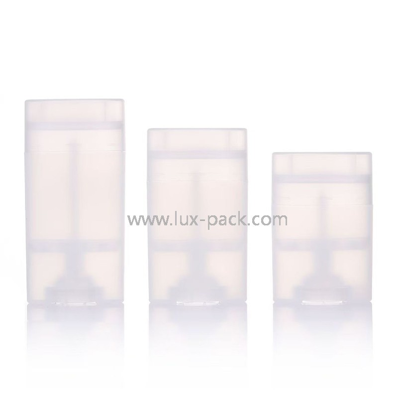 PP 스크루 타입 35g 50g 75g 디오더런트 스틱 용기 개인 관리 패키지로 사용