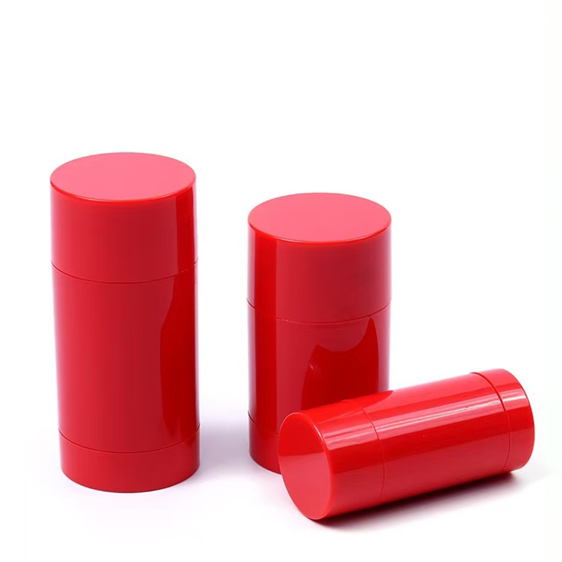 밝은 색상 15g 30g 50g 75g 100g AS 플라스틱 바디 향기 용기 빈 데오드란트 밤