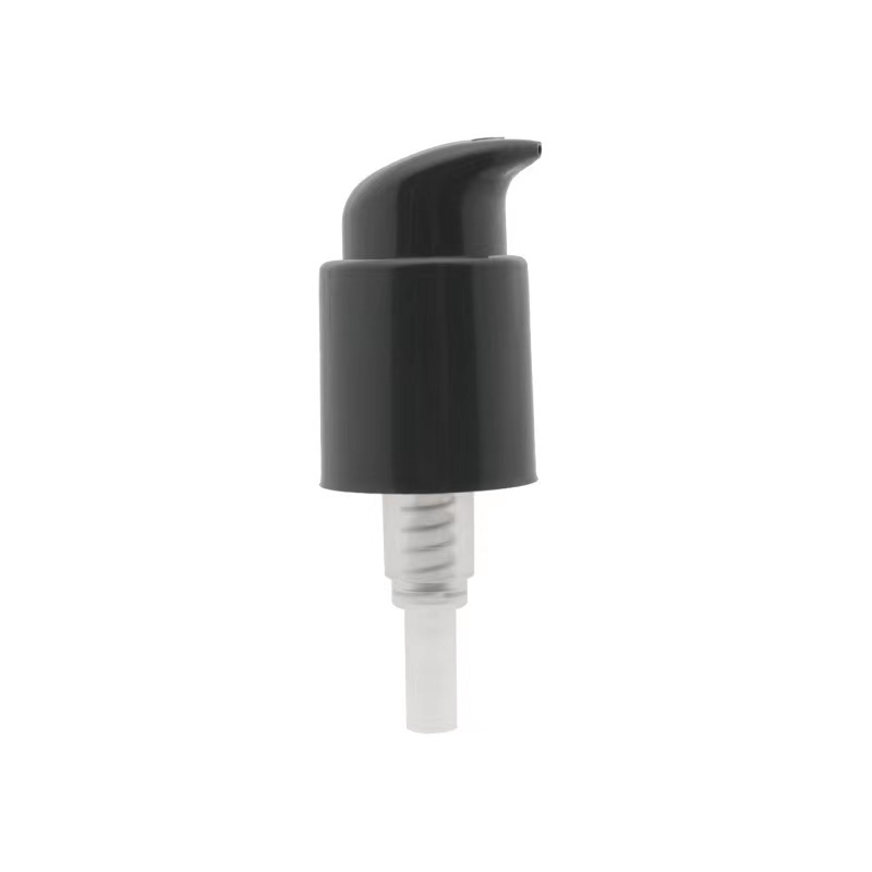 24mm 매끄러운 PP 플라스틱 액체 알루미늄 처리 크림 로션 펌프 포장 병