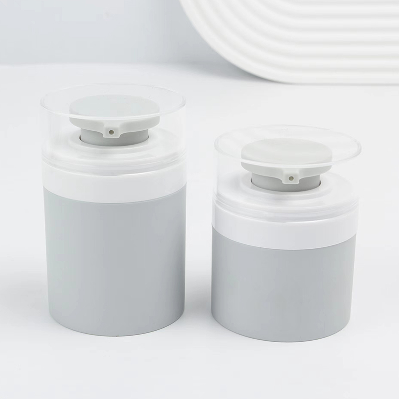 30ml 50ml 100ml Customized Color PP Airless Pump Bottles for Cosmetic Airless Bottles Empty Cosmetic Container with Clear Cap for Skincare Cosmetic Packaging