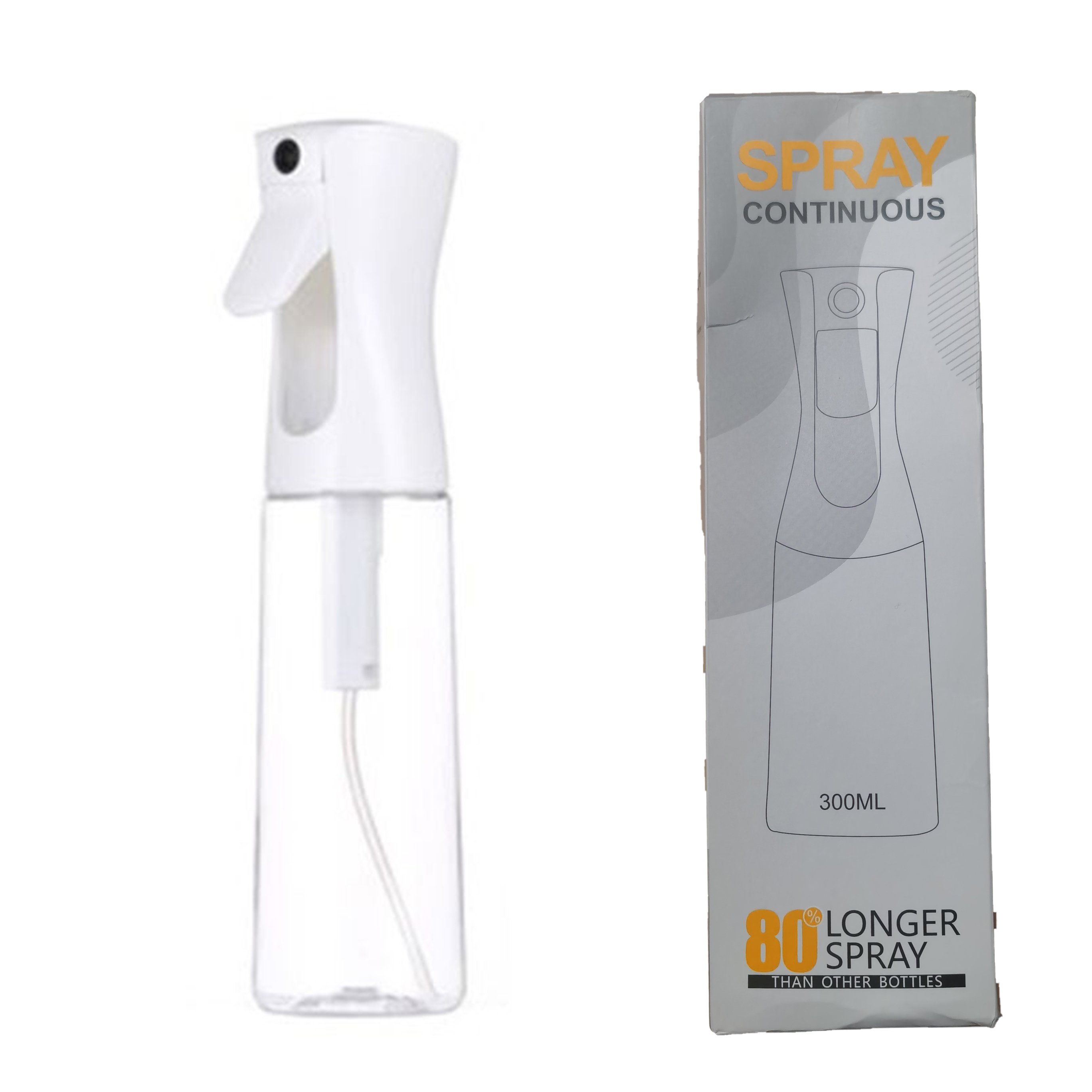 200ml 300ml 500ml 연속 미스트 분무기, 어떤 색상이든 PET 스프레이 병, 헤어 스타일링용 연속 분무기