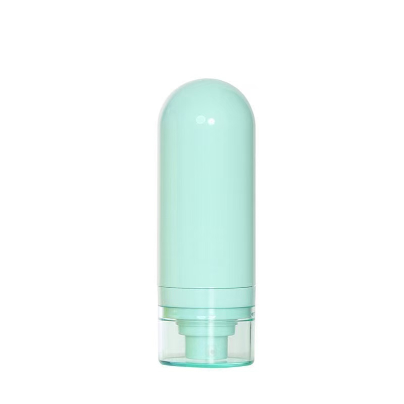 15/30/50ml 반전 된 공기 없는 진공 스프레이/로션 병 사용자 정의 디자인 피부 관리 화장품