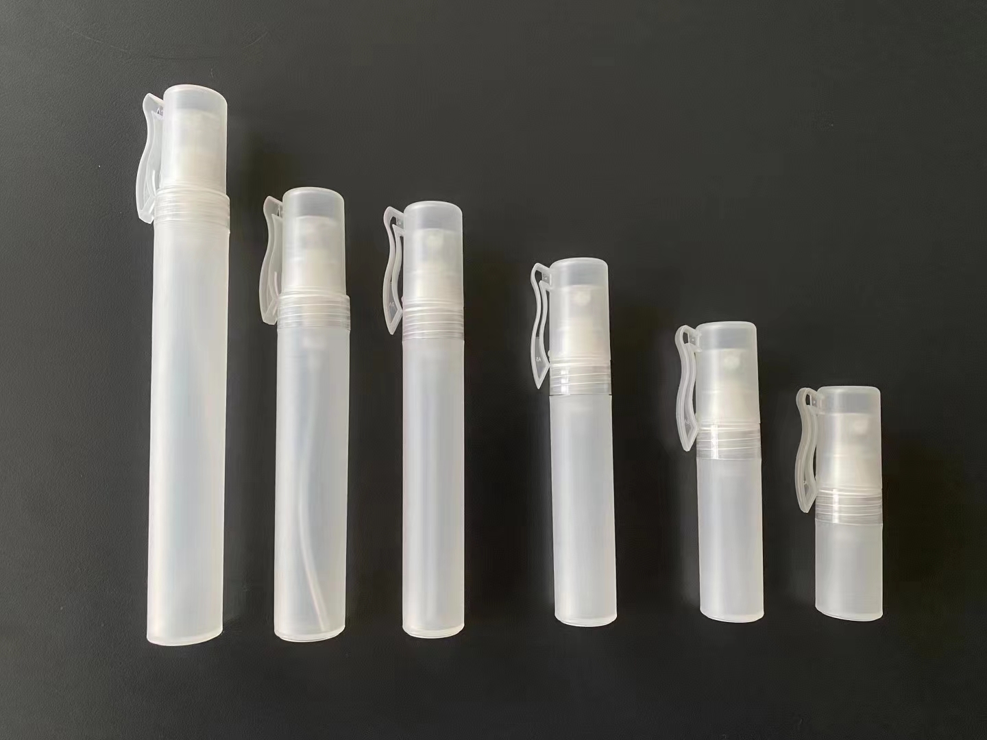 2ml 3ml 5ml 리필 가능한 PP 플라스틱 향수 미스트 병