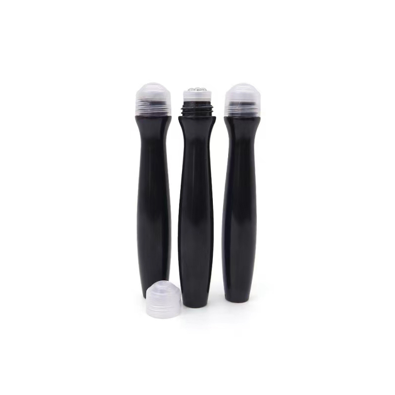 Custom Color 10ml 15ml Streamlined Waist Curve Roll-on Bottle Cosmetic Packaging Container for Skincare Essential Oil Cooling Liquid